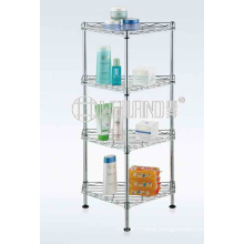 Unique Design Metal Bath Corner Shelf Rack for Home Use (CJ-C1186)